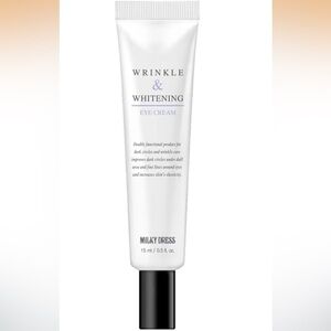 NIB Milky Dress Wrinkle & Whitening Eye Cream
15ml
Fully sealed/unboxed
K-Beauty